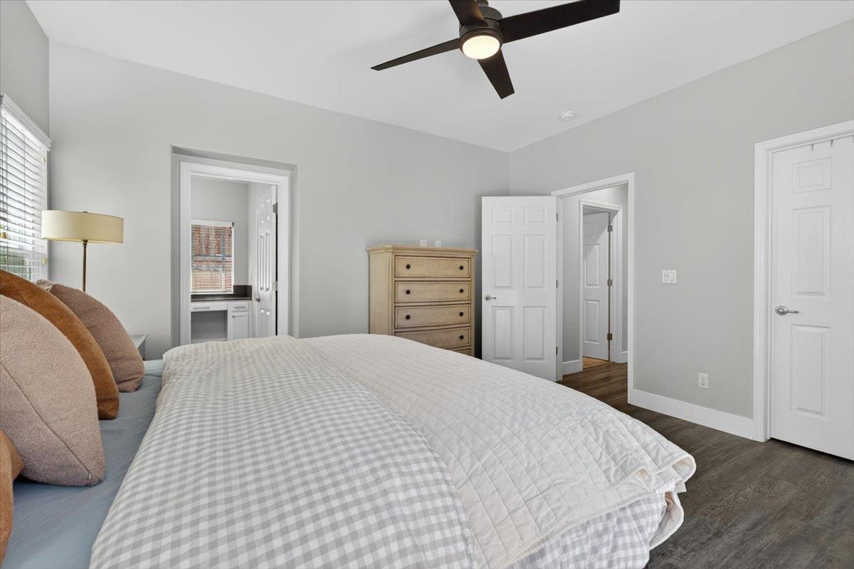 437 Silver Ridge Court Oakdale, CA 95361 - Photo 20 of 41 a bedroom with a bed and cabinets