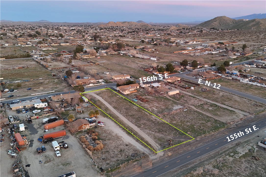 0 156th Lancaster, CA 93535 - Photo 8 of 14 an aerial view of a residential houses