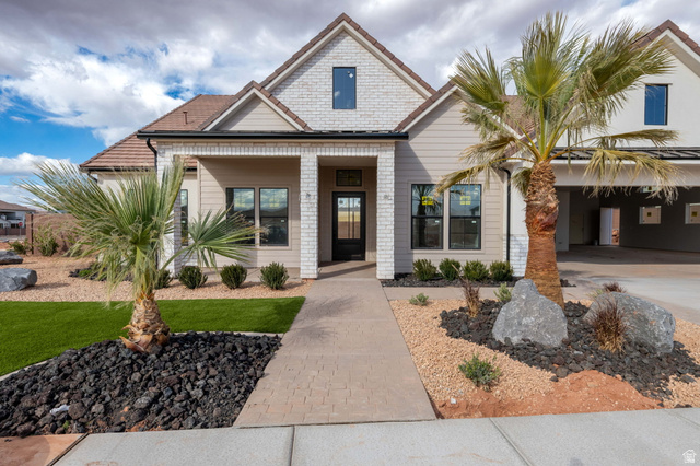 View of front of house with a porch
