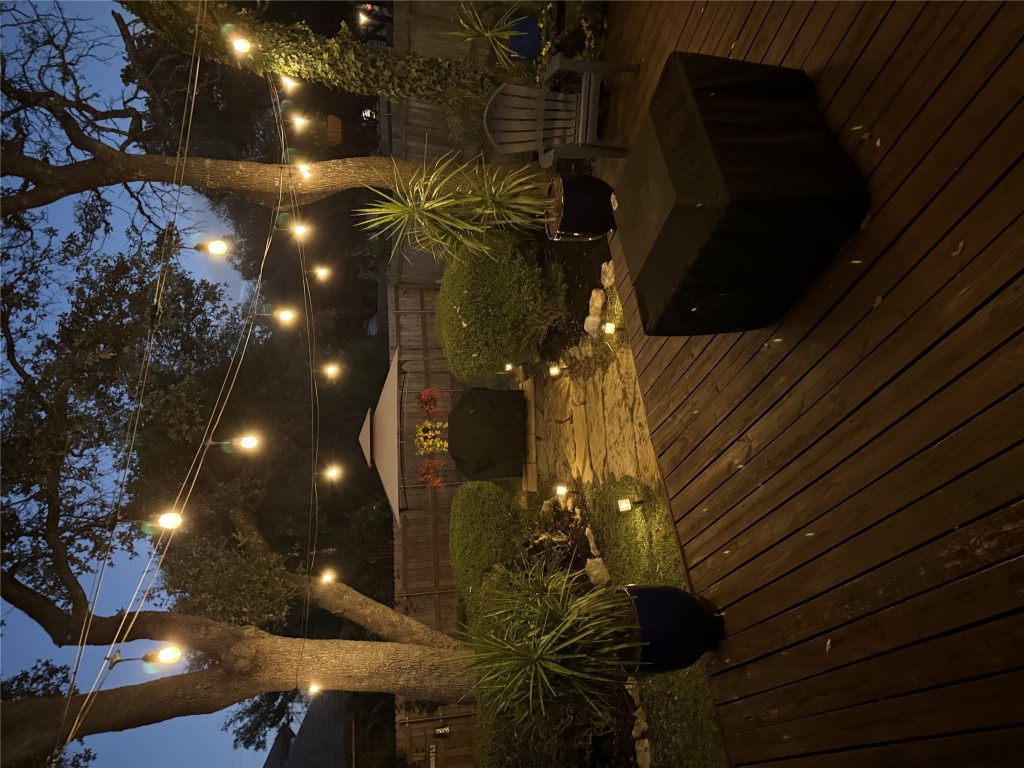 7712 Earp Way Austin, TX 78729 - Photo 40 of 40 a view of a terrace with seating space