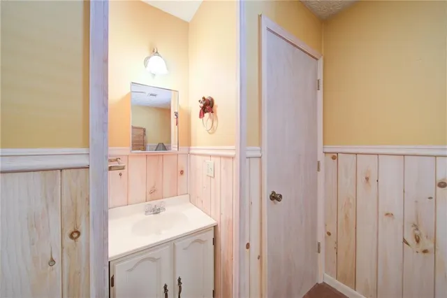 a view of a balcony with chairs