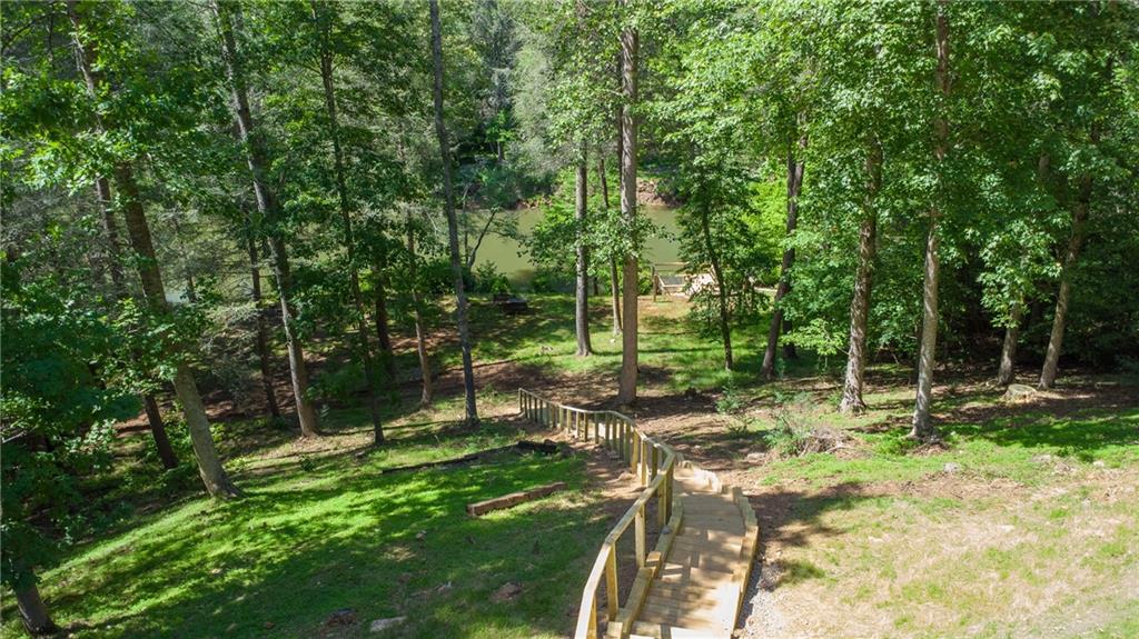 400 Matrix Circle Ellijay, GA 30540 - Photo 5 of 47 a view of outdoor space with deck and yard