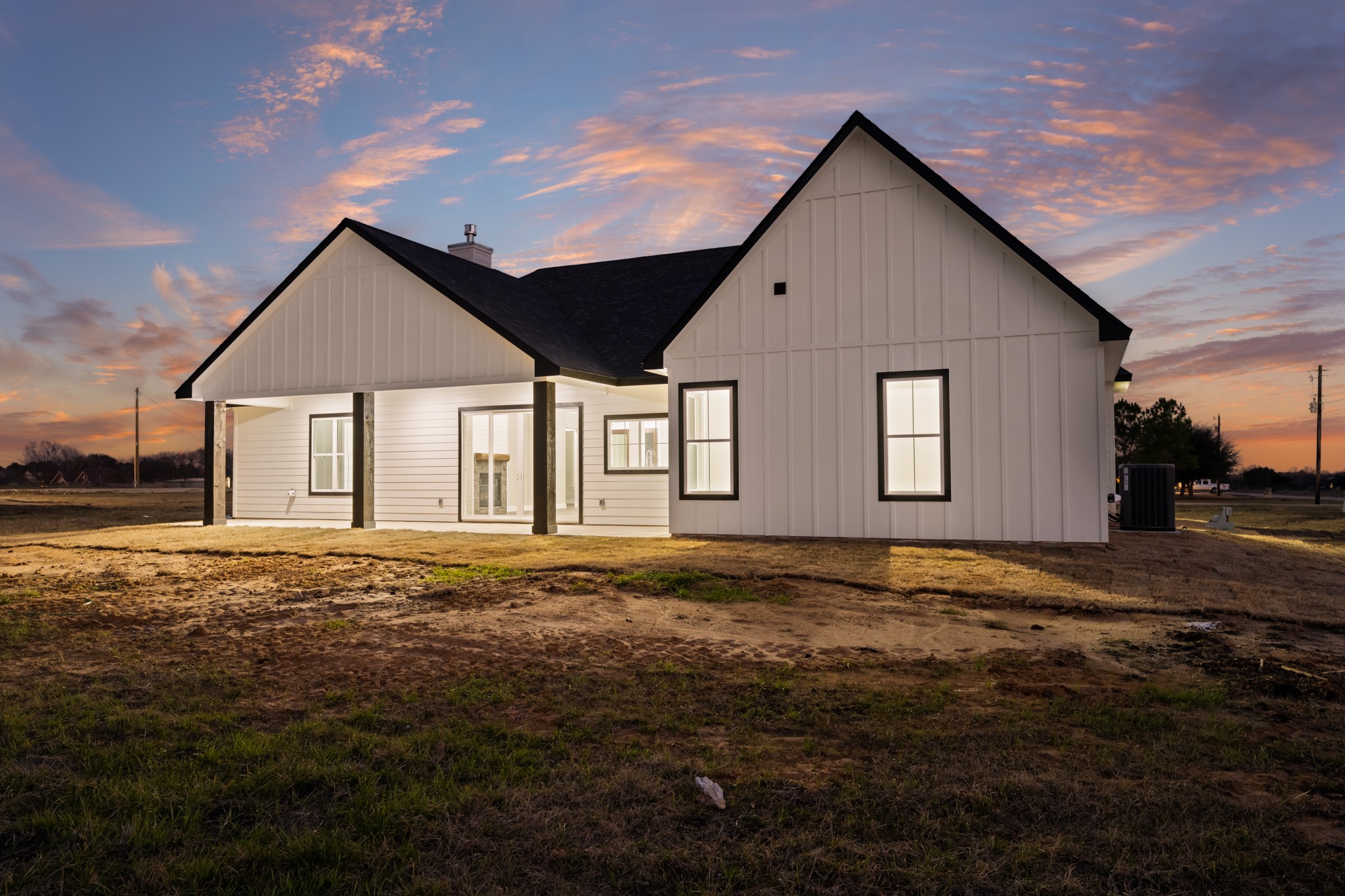 93 Longhorn Loop New Waverly, TX 77358 - Photo 39 of 47 a view of a house with a yard