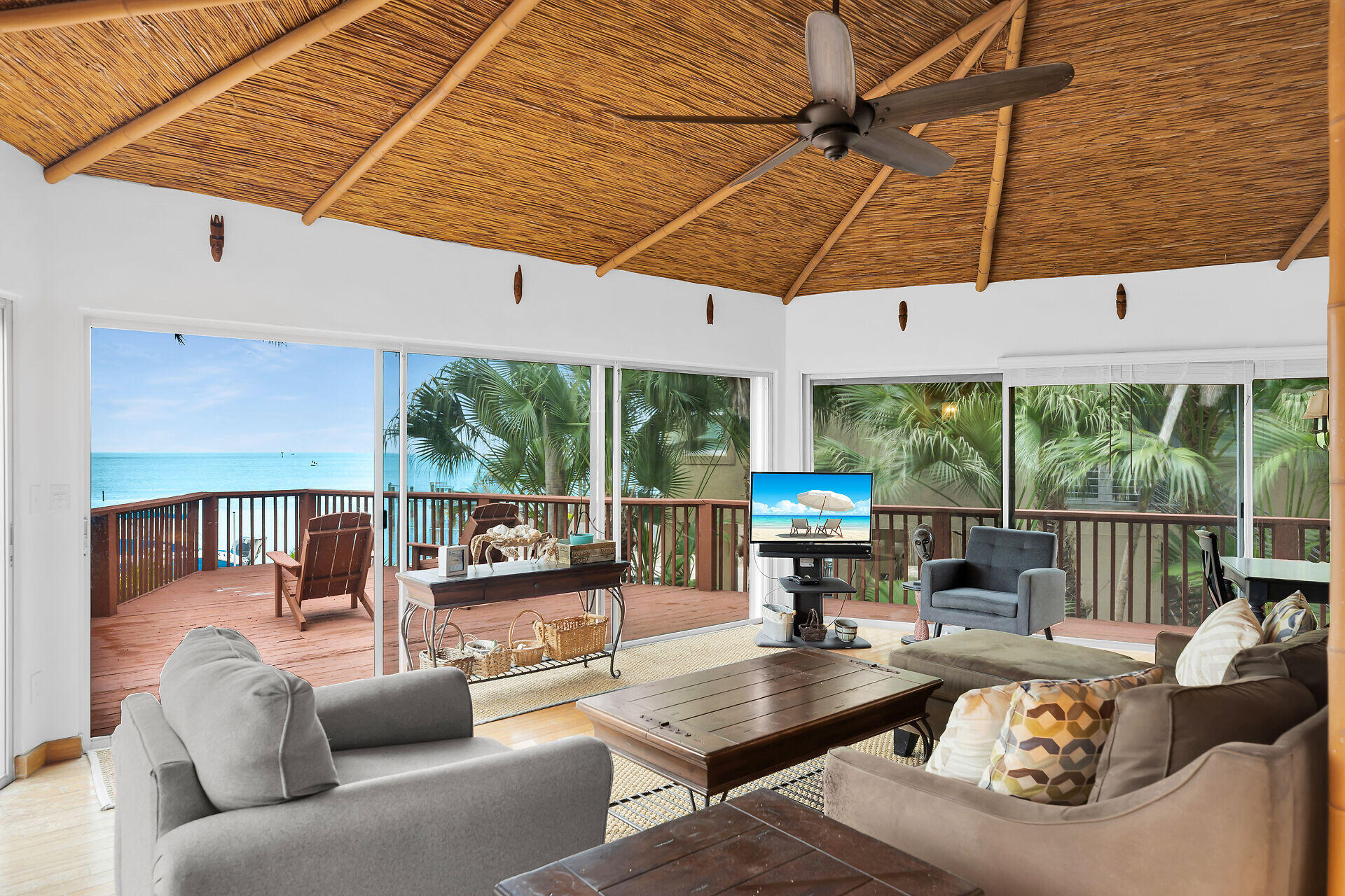 42 Treasure Road Marathon, FL 33050 - Photo 6 of 70 Living Room w/ Ocean Views