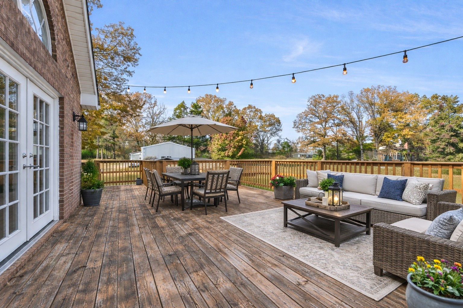 a view of a chairs in patio of the house