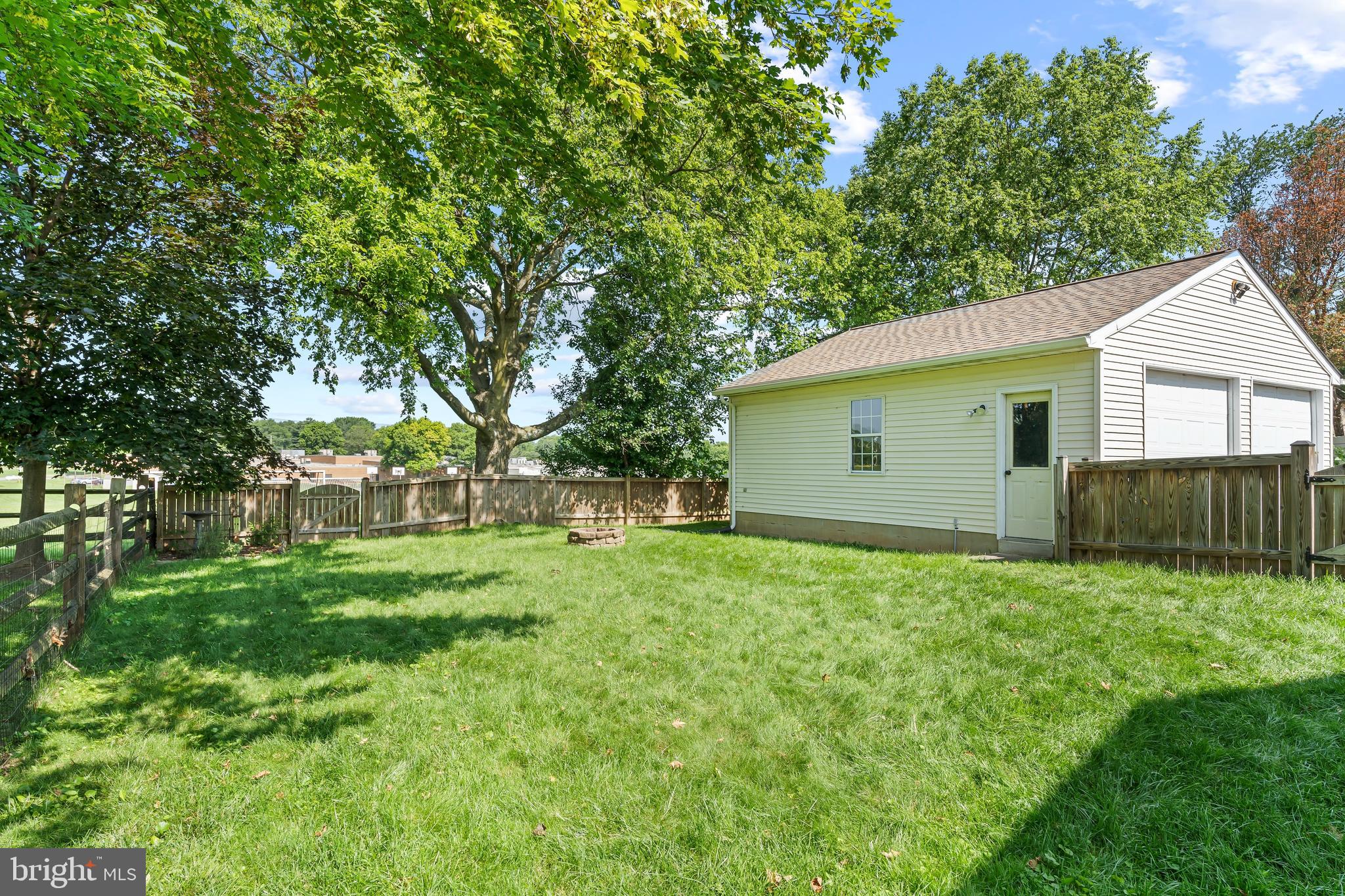 1839 Lawnview Drive Frederick, MD 21702 - Photo 39 of 42 a view of backyard with garden and trees