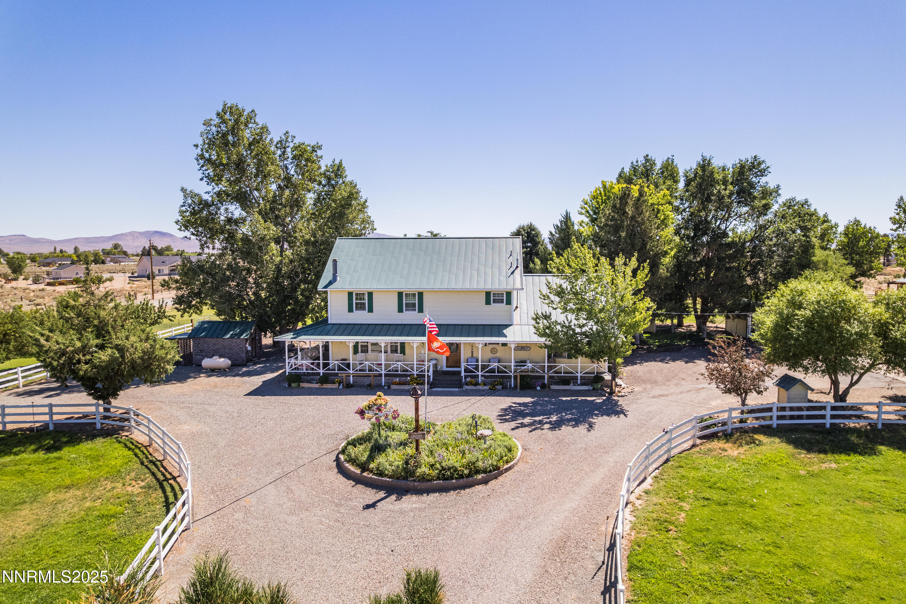 a swimming pool with outdoor seating and yard