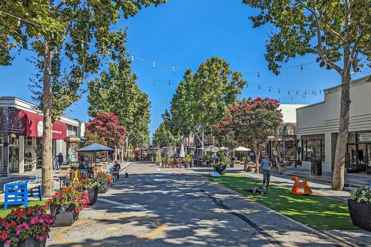 83 Centre Street Mountain View, CA 94041 - Photo 24 of 32 a view of street with lots of people and green space