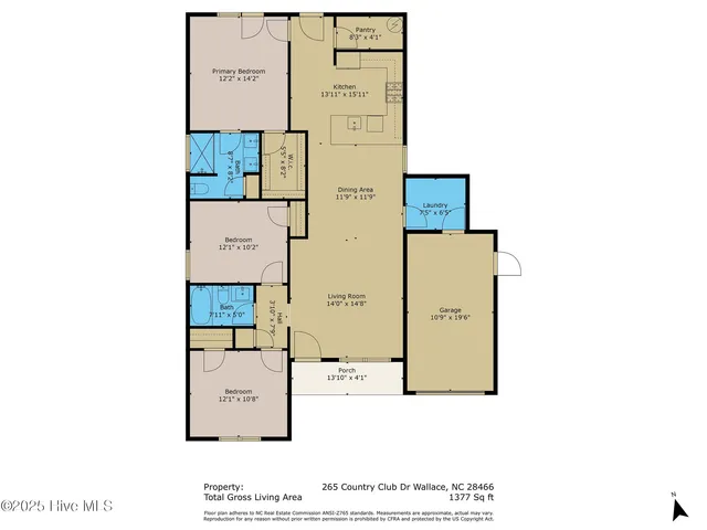 $425,000 | 265 Country Club Drive, Wallace, NC 28466