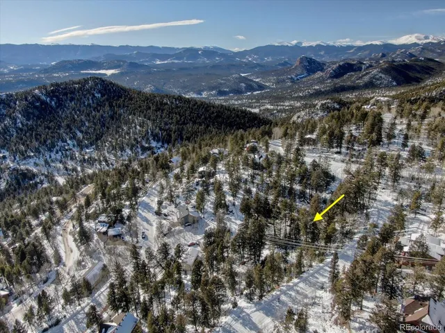a view of city and mountain