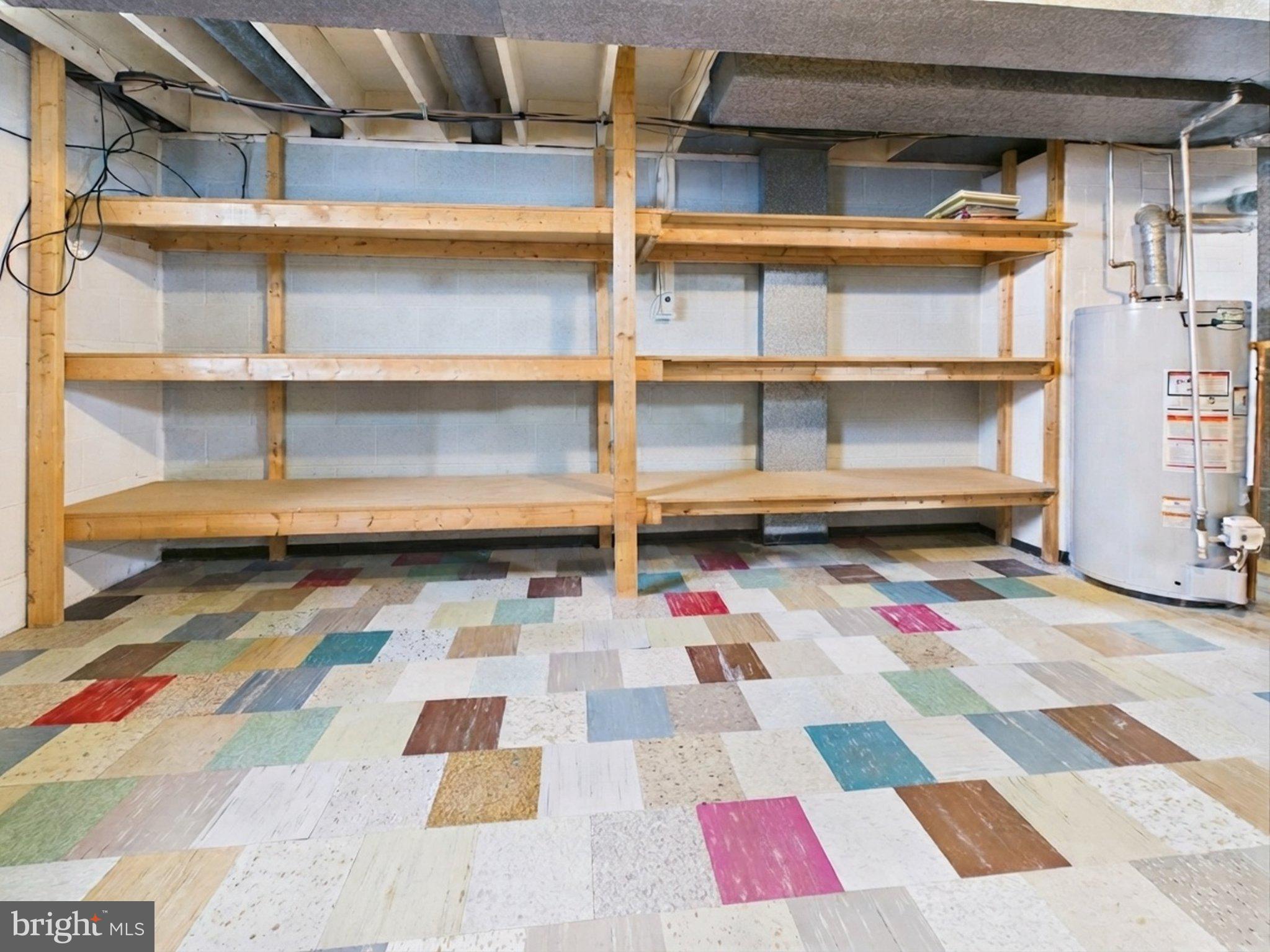 347 George Street Hanover, PA 17331 - Photo 38 of 42 Versatile storage space with colorful flooring.