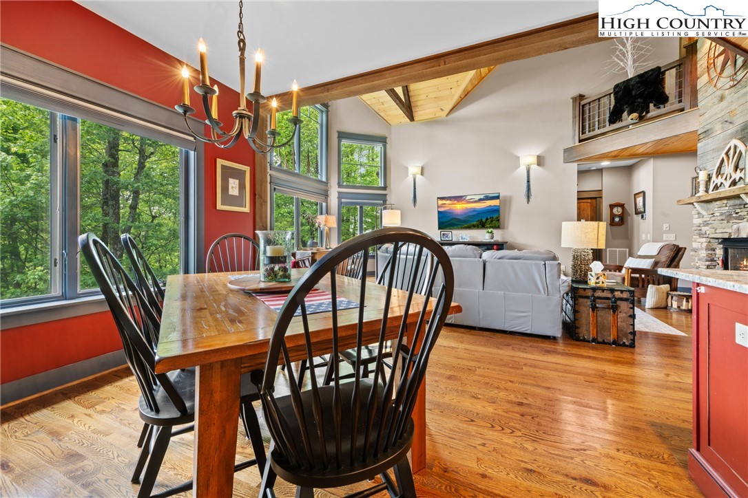 114 Preakness Boone, NC 28607 - Photo 14 of 49 a view of a dining room with furniture window and outside view
