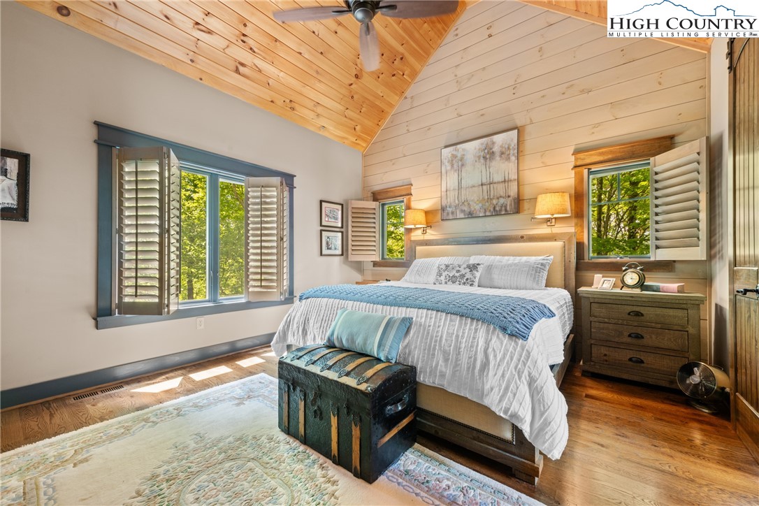 114 Preakness Boone, NC 28607 - Photo 20 of 49 a bedroom with a bed and a window