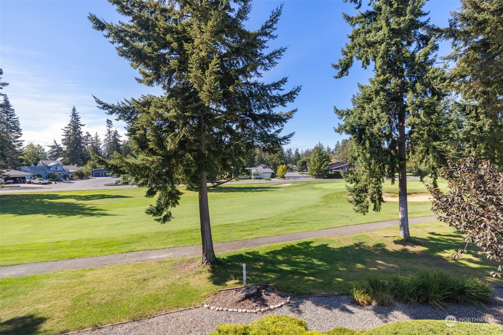 117 Williams Place Sequim, WA 98382 - Photo 14 of 40 a view of a yard with swimming pool