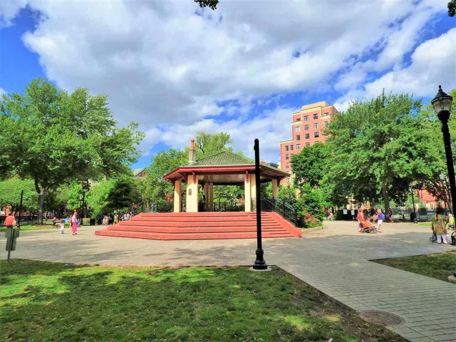 a view of yard with tree s