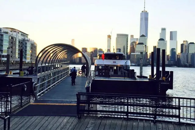a picture of city view with outdoor seating