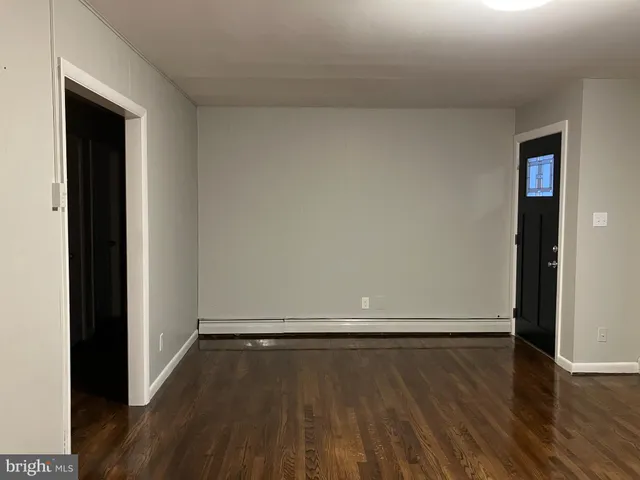 wooden floor in an empty room