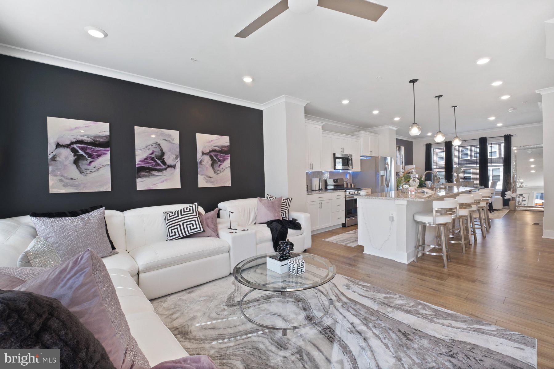 6960 Farragut Drive Bryans Road, MD 20616 - Photo 7 of 25 a living room with furniture and kitchen view