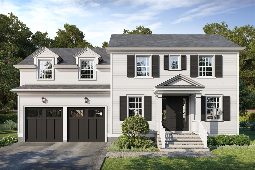 11 Alba Road Wellesley, MA 02481 - Photo 1 of 5 a front view of a house with a yard