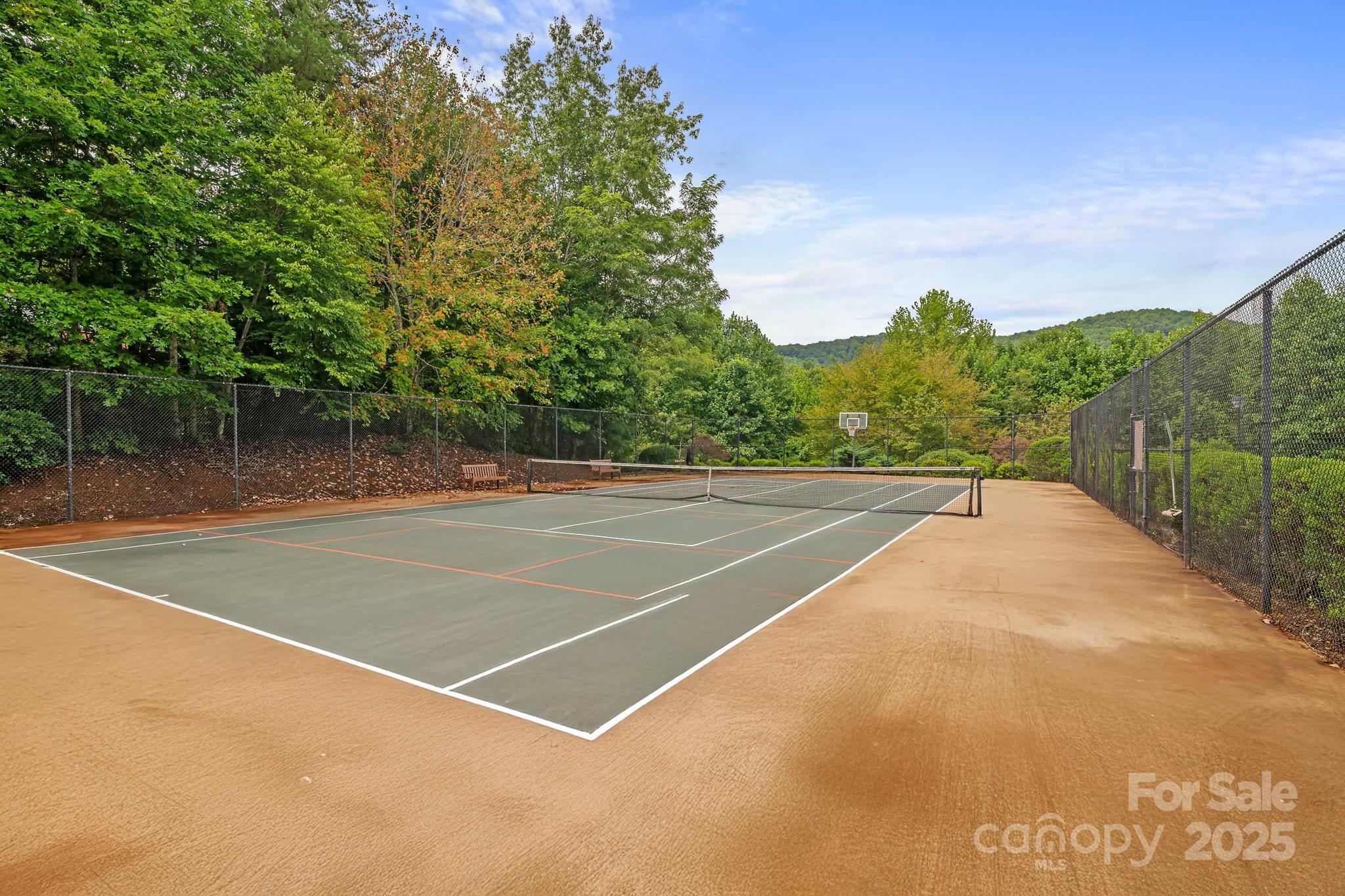 458 Blue Mist Way Arden, NC 28704 - Photo 45 of 47 a view of a tennis court