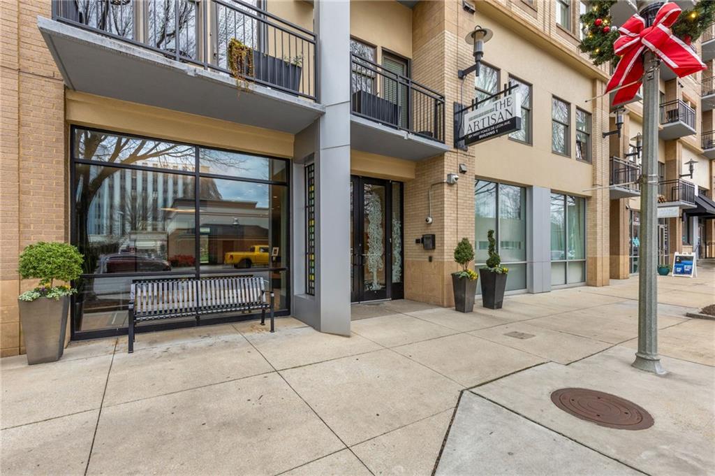 201 West Ponce De Leon Avenue, Unit 35 Decatur, GA 30030 - Photo 26 of 42 a building outdoor space with patio furniture