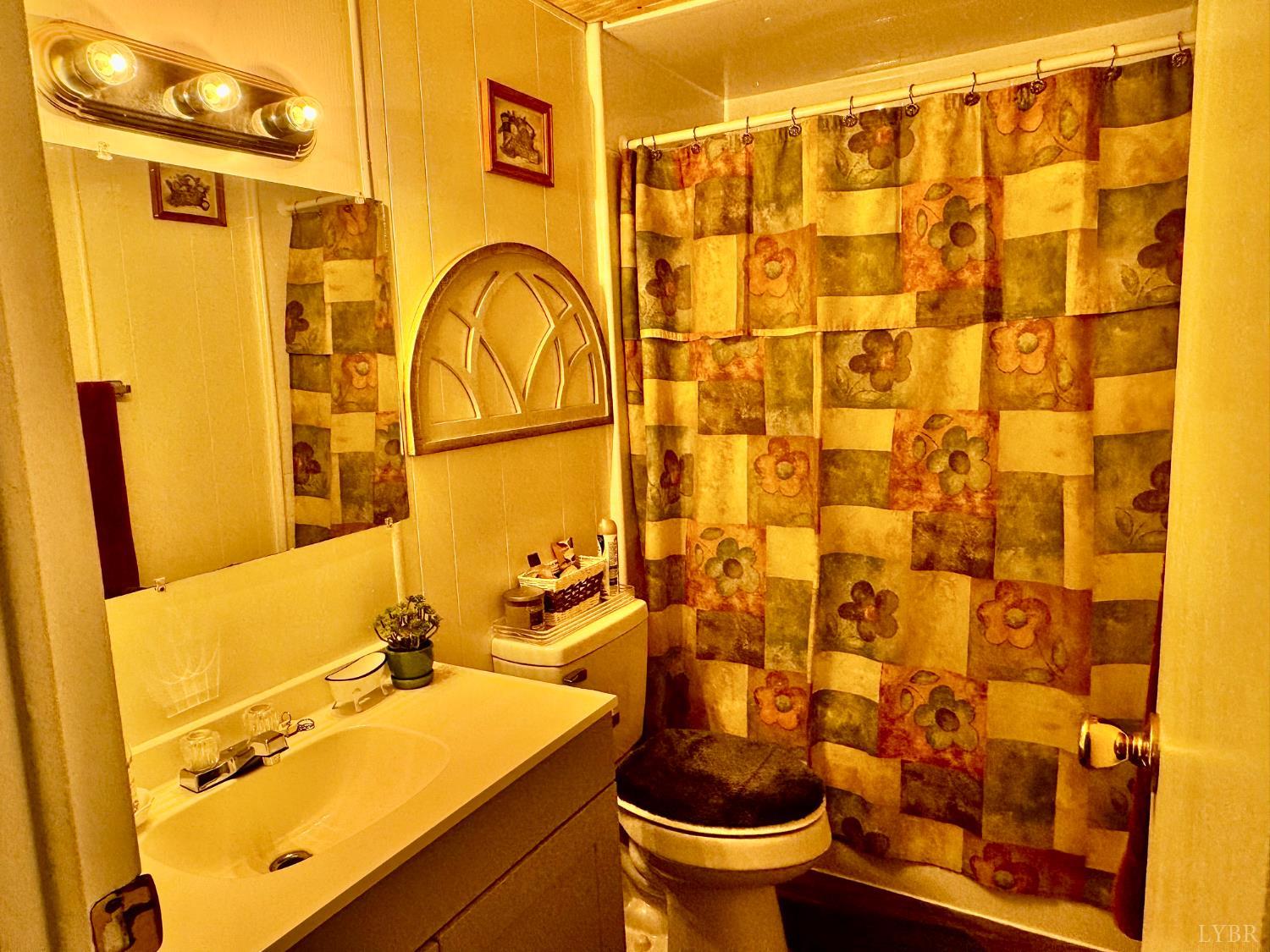 6223 Joppa Mill Road Moneta, VA 24121 - Photo 36 of 55 a bathroom with a sink and a mirror