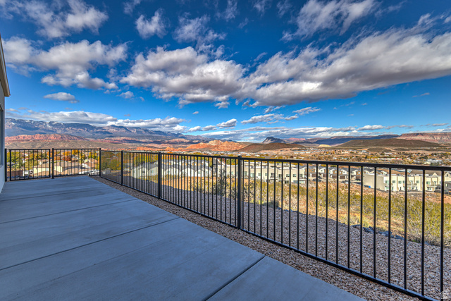 2072 W. 320 S. Hurricane, UT 84737 - Photo 1 of 46 View of patio with Panoramic VIEWS!