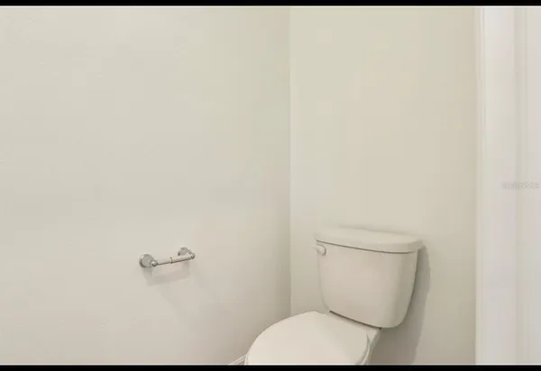 an empty room with an entryway