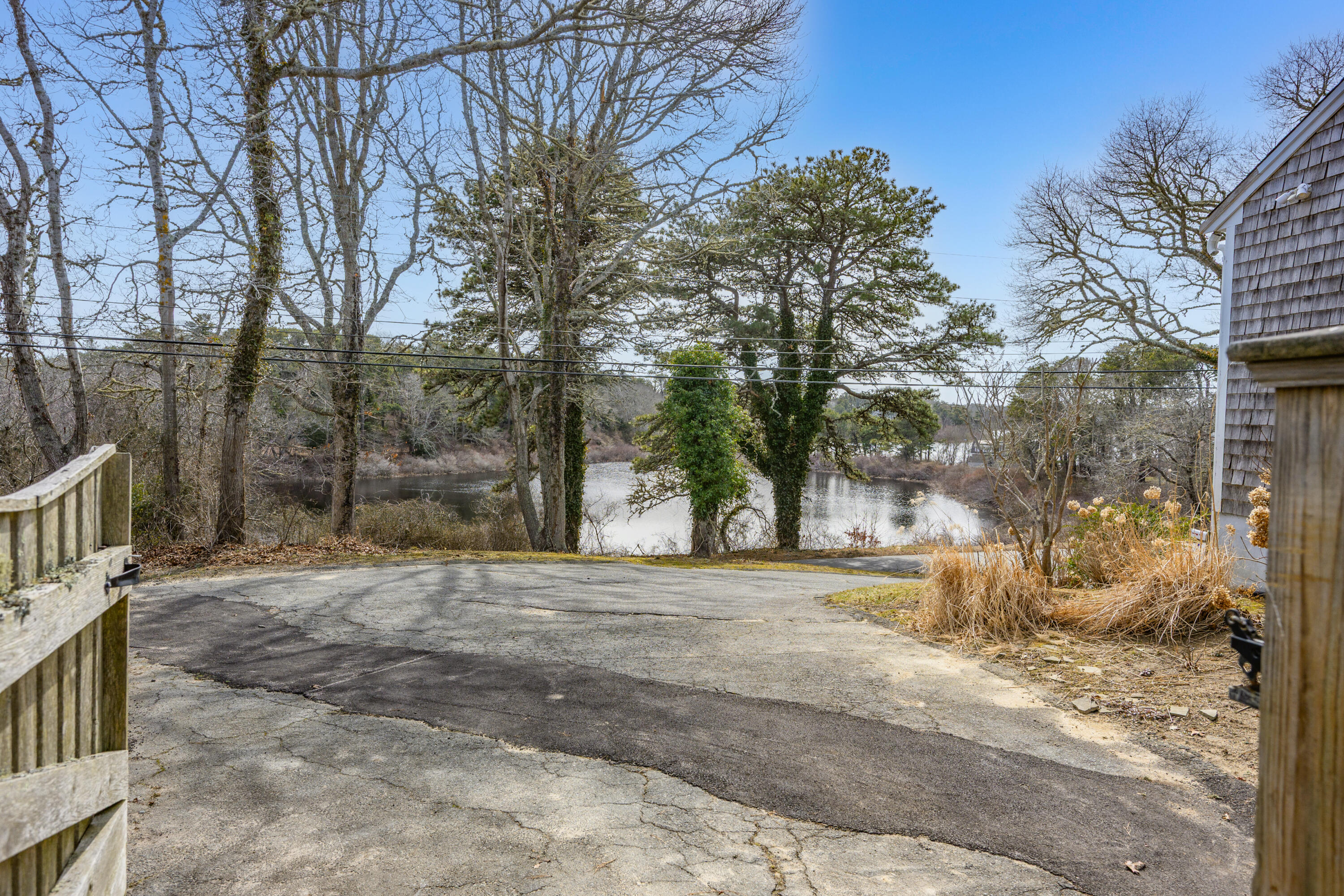118 Wilfred Road Chatham, MA 02633 - Photo 40 of 49 a view of a yard with large trees