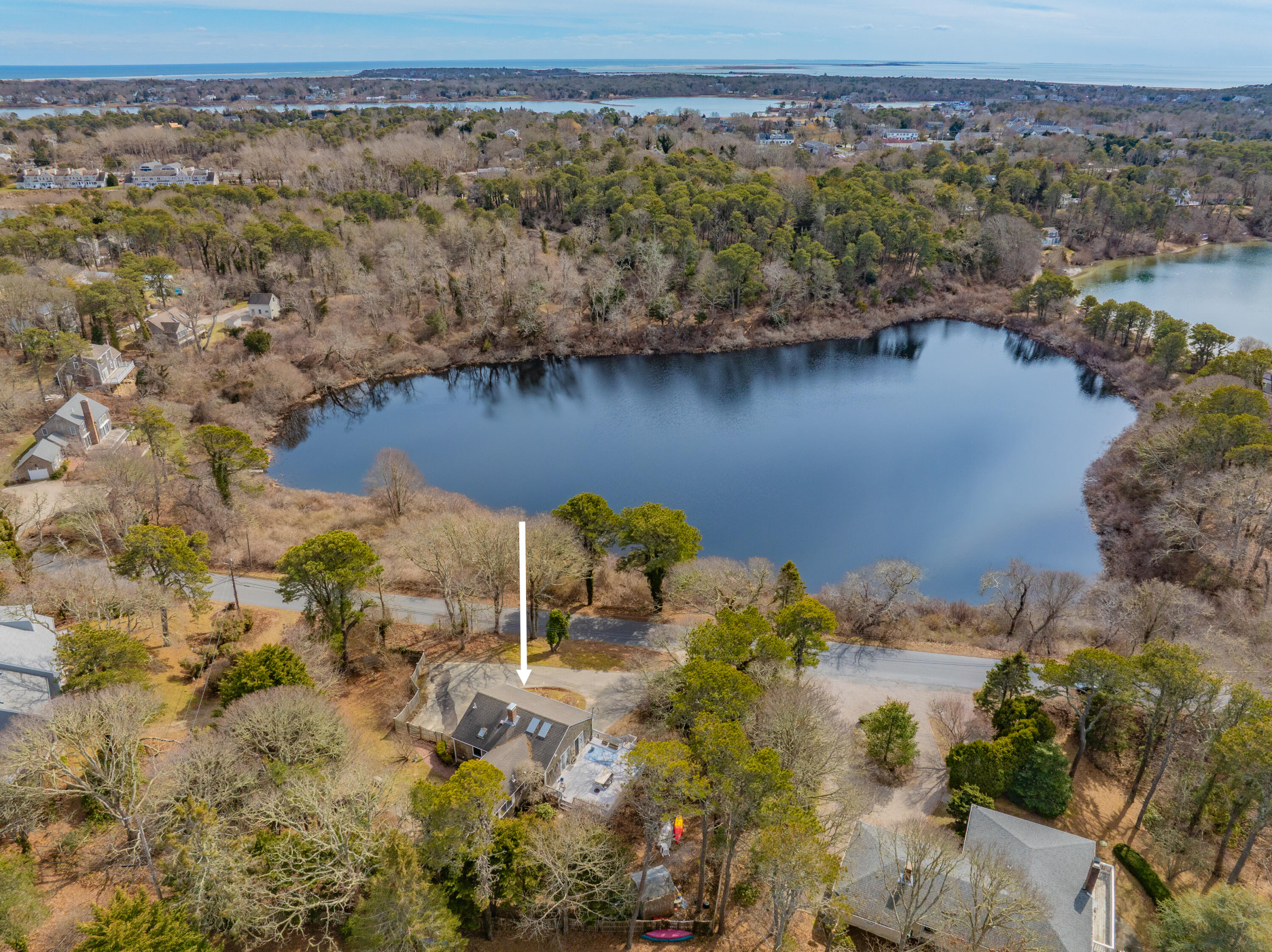 118 Wilfred Road Chatham, MA 02633 - Photo 45 of 49 a view of lake with mountain