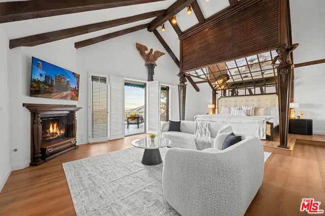 a view of an outdoor seating area