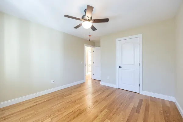 wooden floor in an empty room