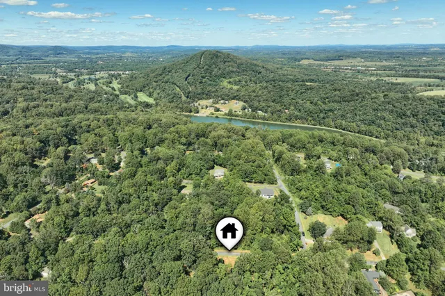 a view of a room with an ocean view