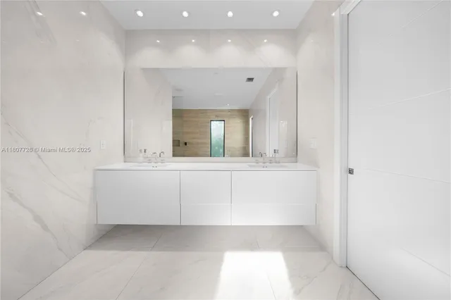 a living room with yard and a garden