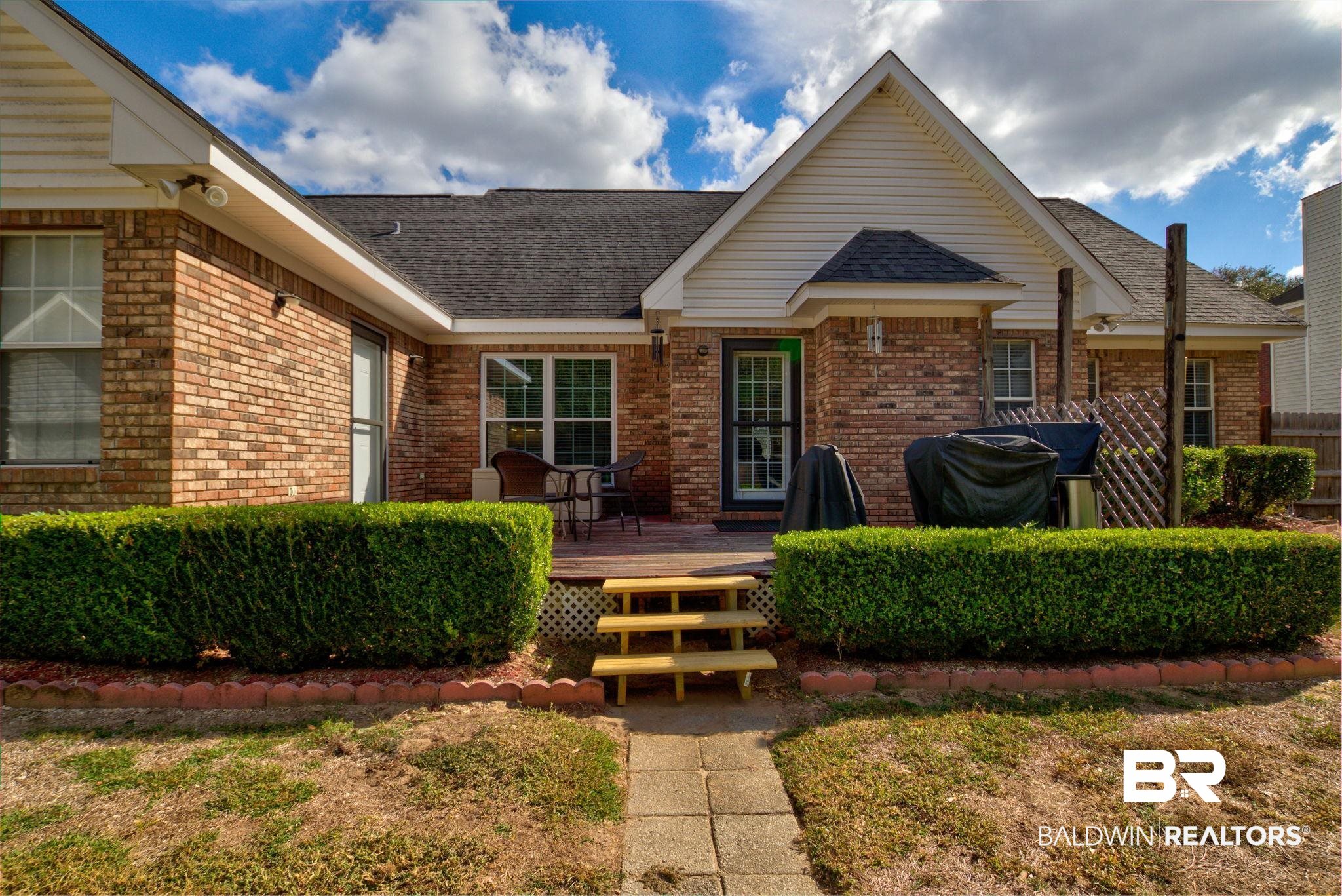 21871 Cedar Lane Silverhill, AL 36576 - Photo 33 of 39 Back Deck