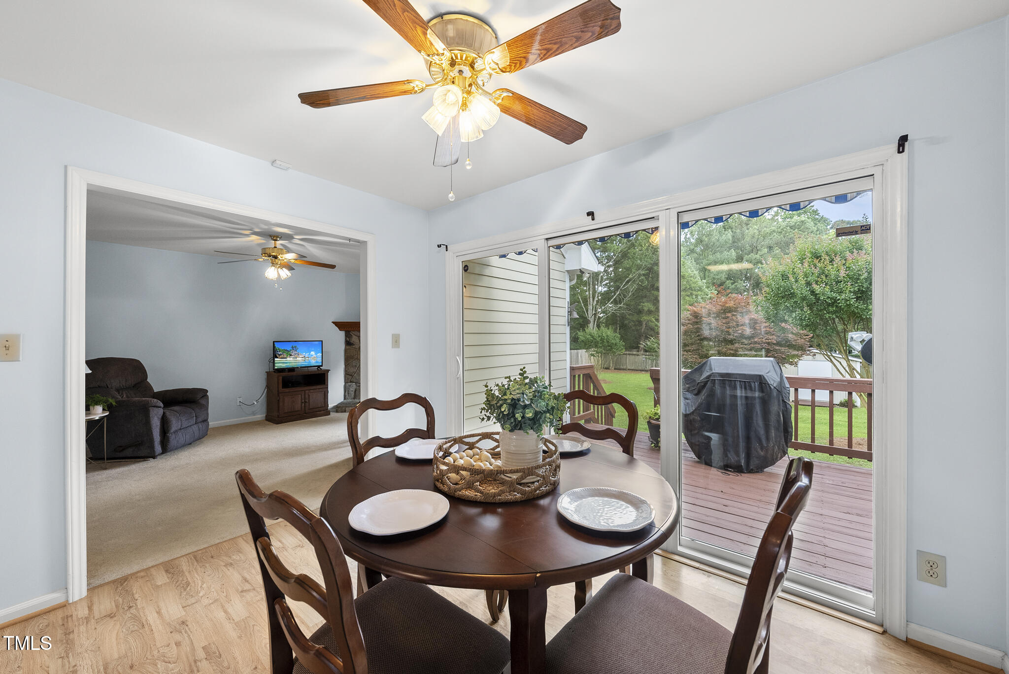 1609 Forest Road Wake Forest, NC 27587 - Photo 2 of 22 a view of a dining room with furniture window and outside view