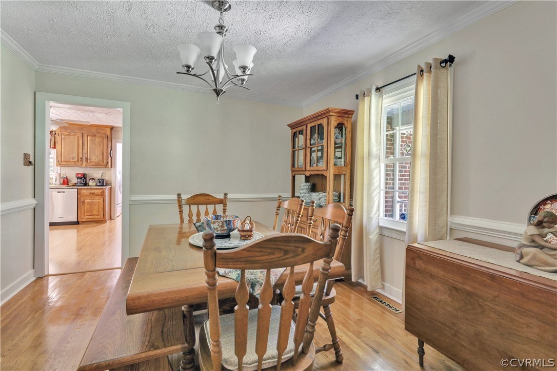 11721 2nd Branch Road Chesterfield, VA 23838 - Photo 3 of 29 a view of a dining room with furniture window and outside view