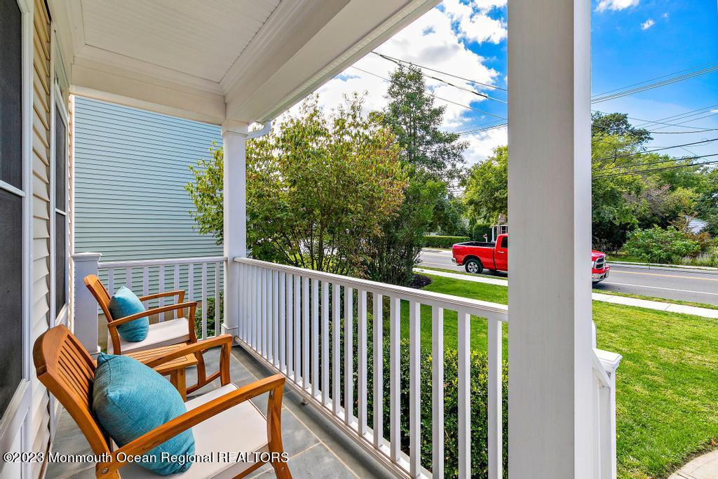 104 River Road Rumson, NJ 07760 - Photo 2 of 37 Front porch