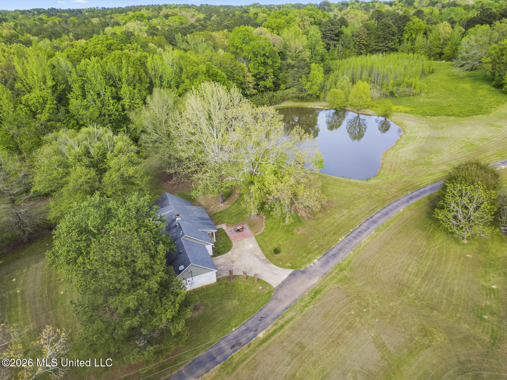 277 Rocky Hill Road Camden, MS 39045 - Photo 5 of 124 279 Rocky Hill Rd drone2-1