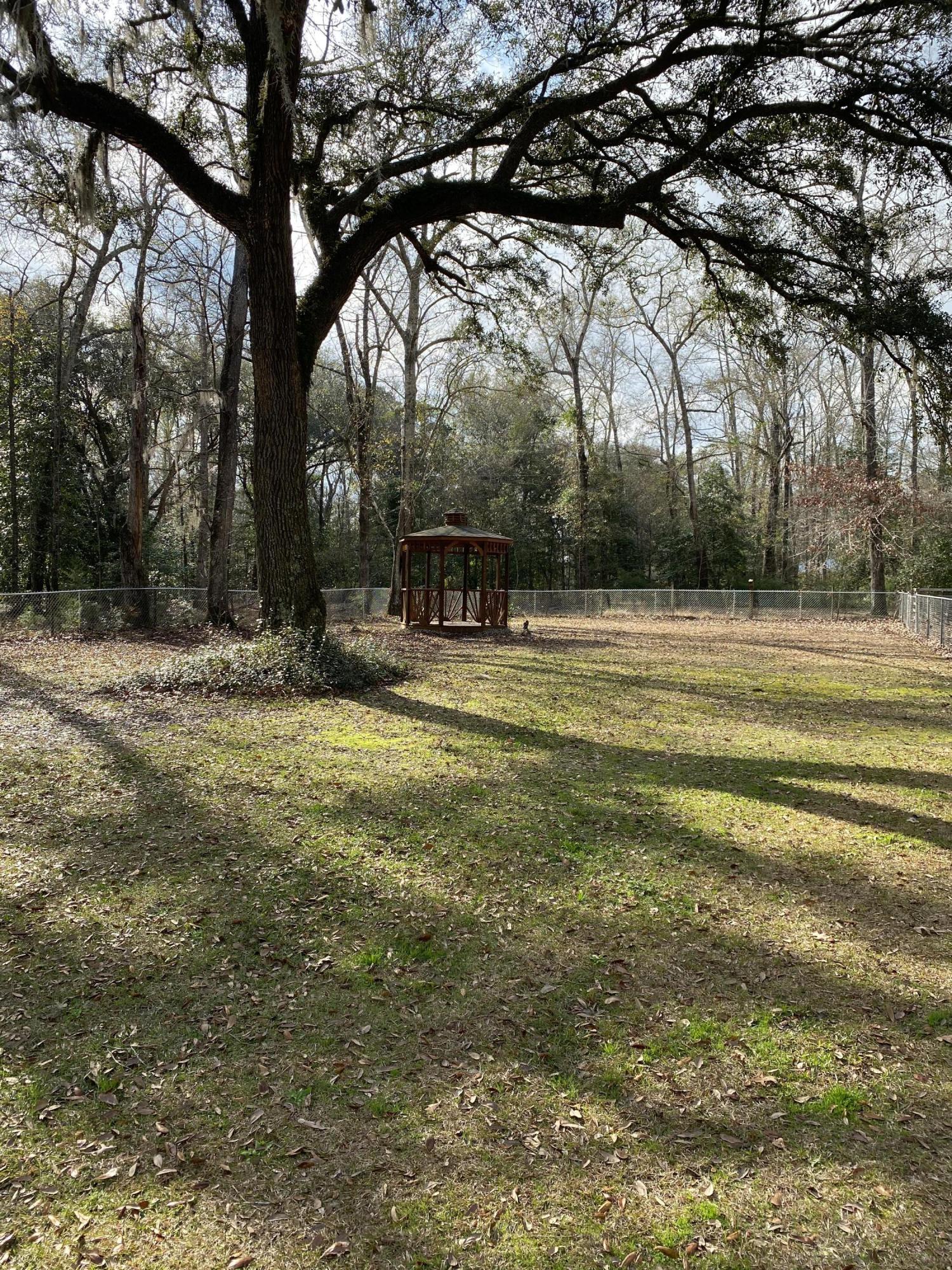 2966 Coolers Dairy Road Round O, SC 29474 - Photo 27 of 39 Gazebo with fenced backyard view
