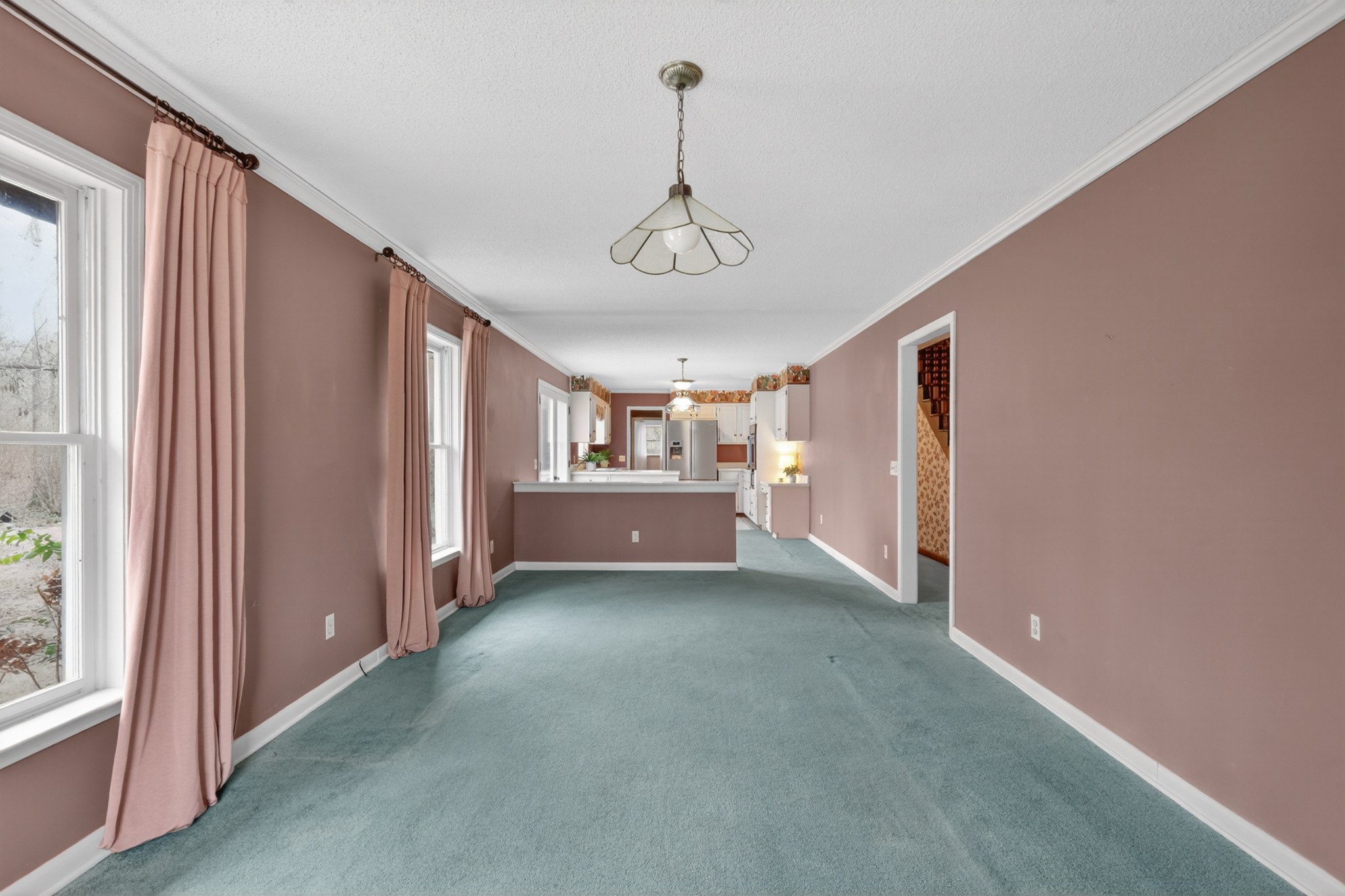 954 Belmont Road Manchester, TN 37355 - Photo 12 of 65 a view of a room with window and stairs