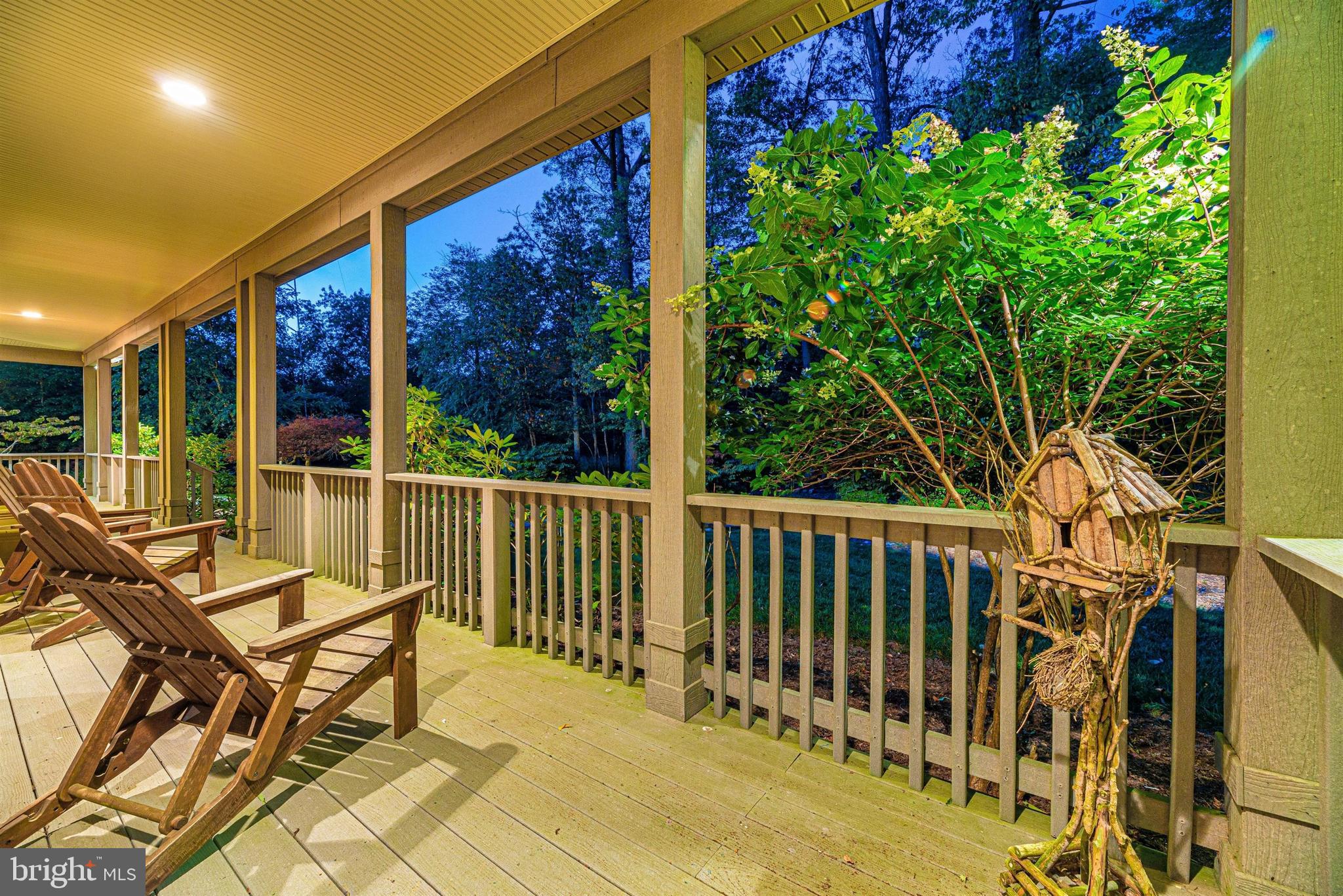 11000 Gambrill Park Road Frederick, MD 21702 - Photo 8 of 101 Porch Twilight