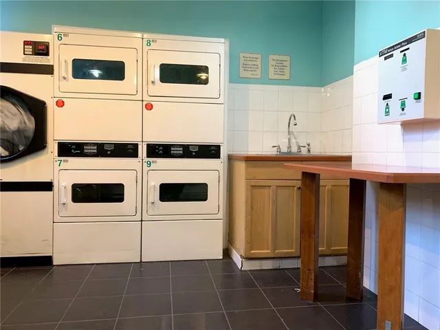 a view of a storage & utility room