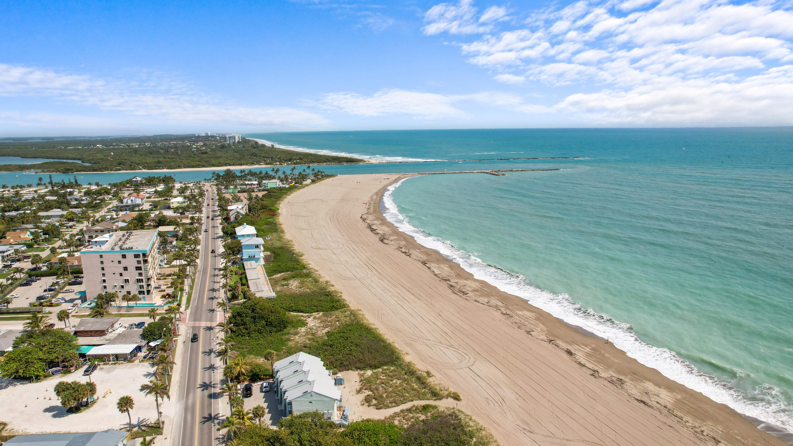 711 South Ocean Drive, Unit B Fort Pierce, FL 34949 - Photo 18 of 21 a view of a city and an ocean view