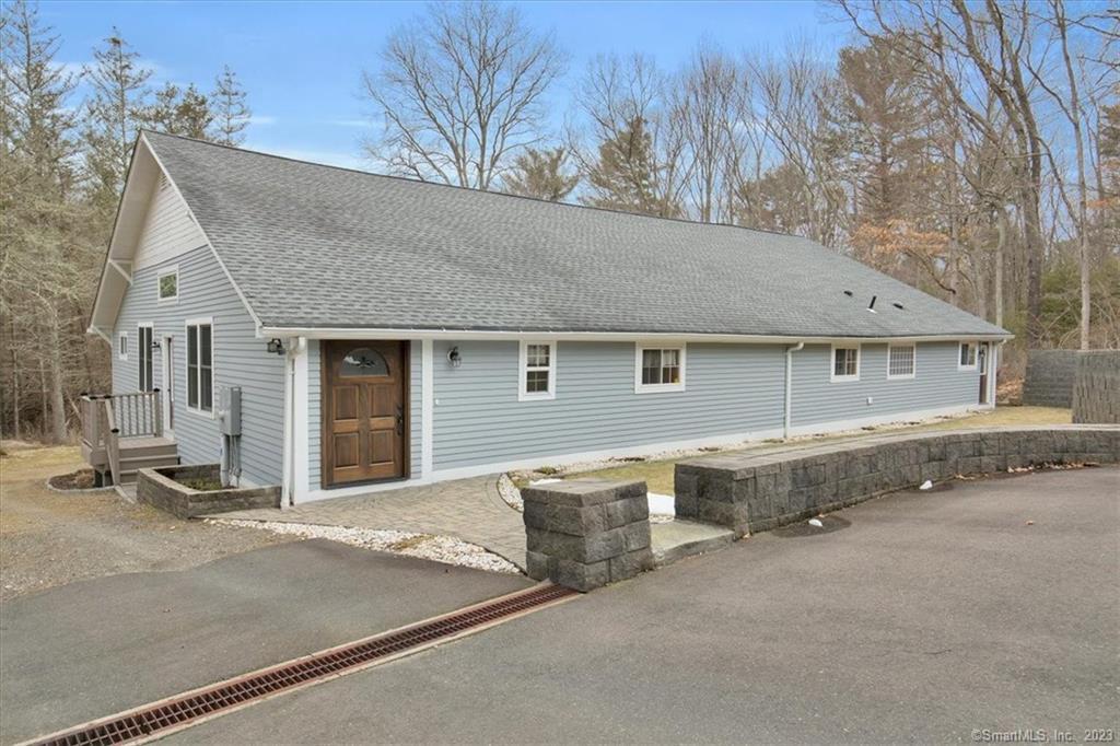 front view of house with yard