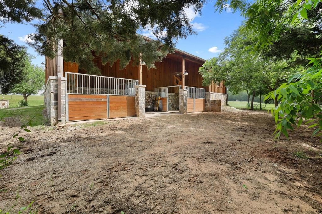 1906 Durning Road Van Alstyne, TX 75495 - Photo 22 of 40 a view of a house with a backyard
