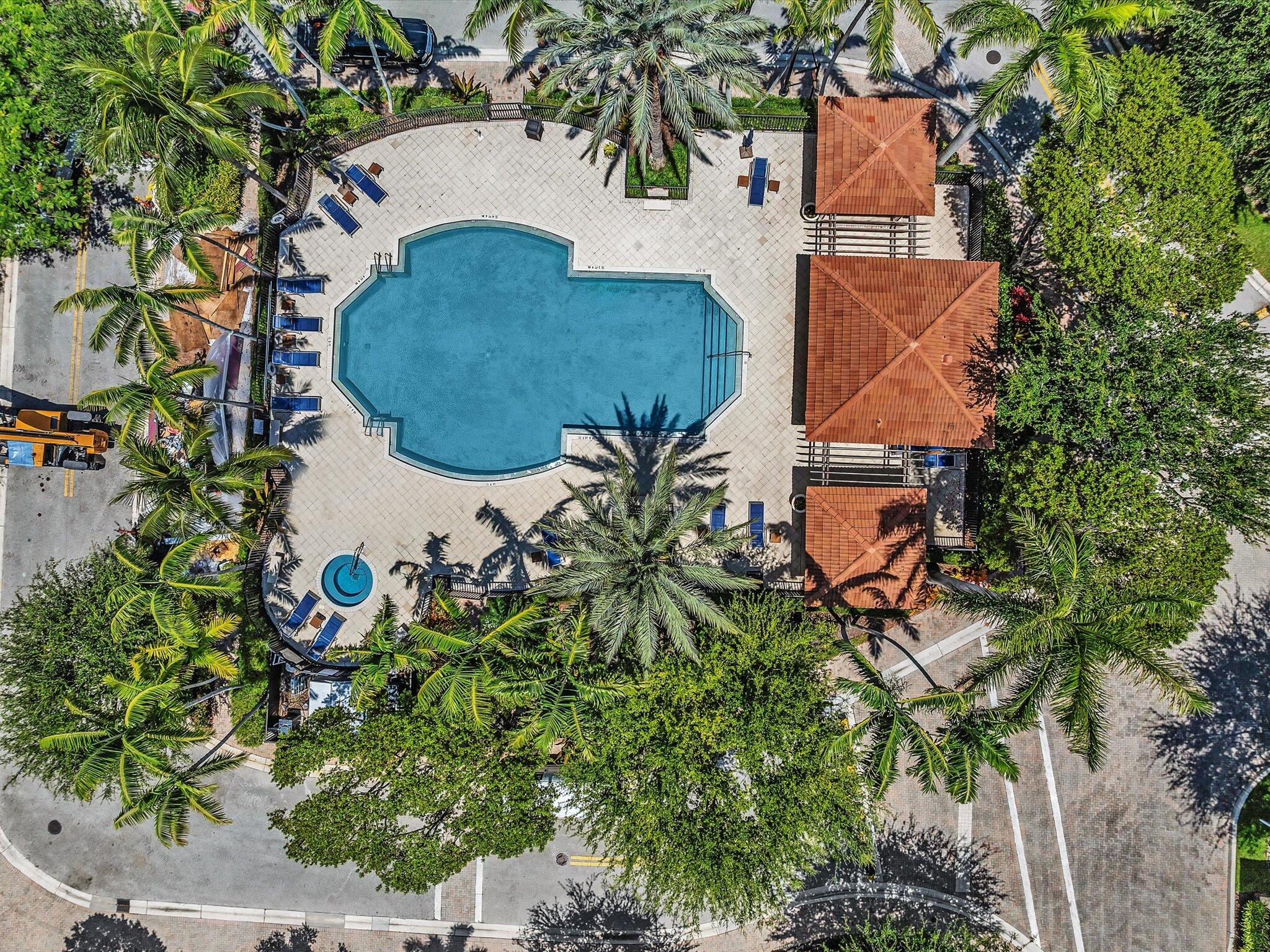 5575 Northeast Trieste Way Boca Raton, FL 33487 - Photo 37 of 38 Pool Overview