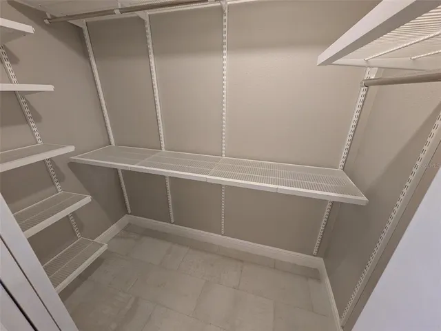 a view of walk in closet