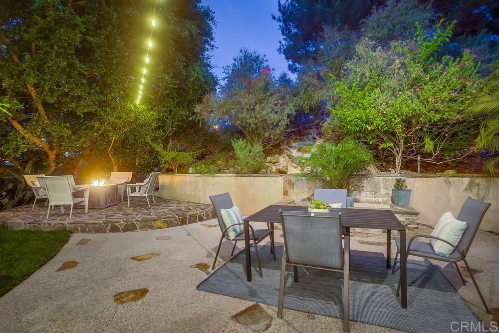 7618 Circulo Sequoia Carlsbad, CA 92009 - Photo 35 of 45 a view of backyard with sitting area
