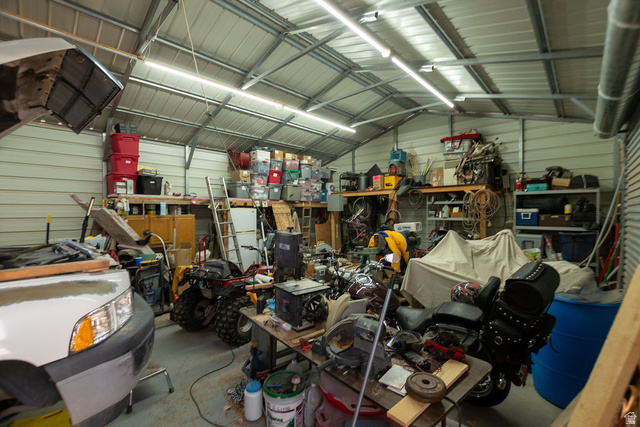 745 East 885 North Beaver, UT 84713 - Photo 41 of 50 Garage with a workshop area
